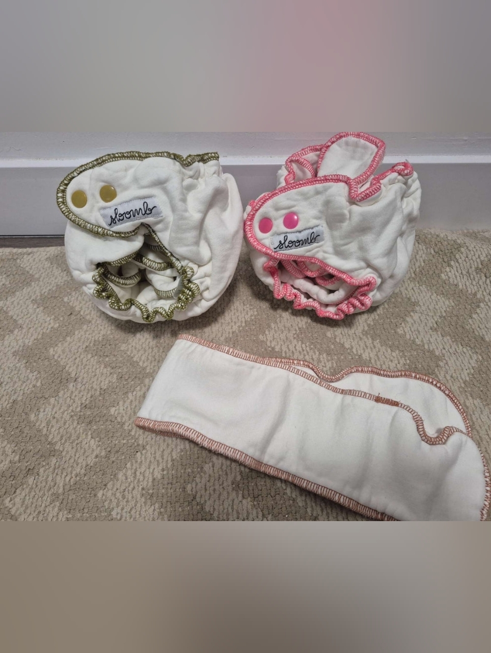 2 x Sloomb Clothes Diapers